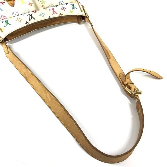 LOUIS VUITTON White Monogram Shoulder Bag - Picture 8 of 16